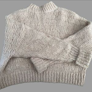 Wilfred Soft pink Knit Turtleneck Sweater